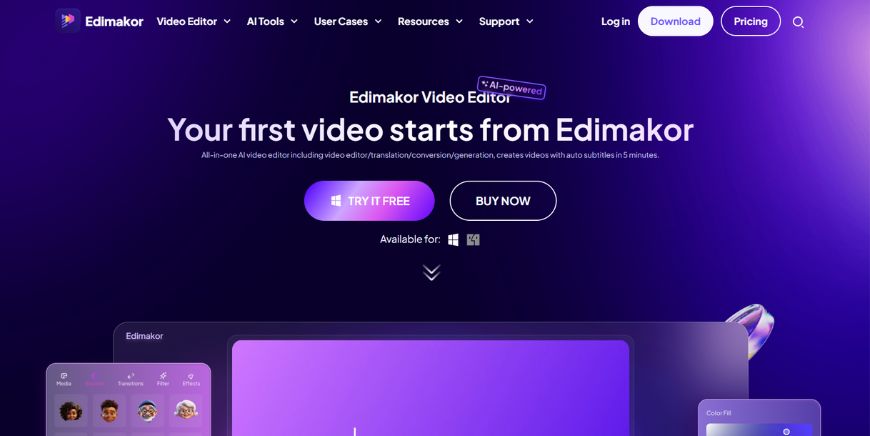 edimakor ai video generator