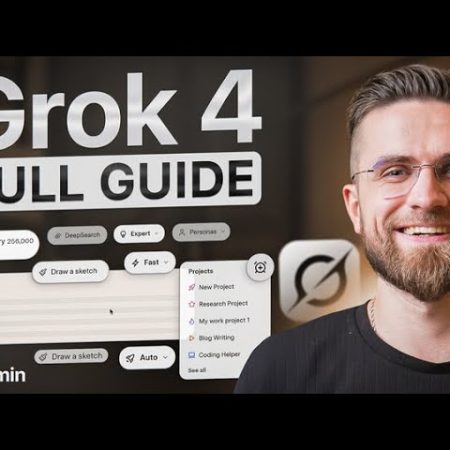 GROK 4 Tutorial For Beginners: Features and Full Guide